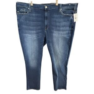 Joes Classic Straight Leg Kinetic Stretch Jeans Mens 52X32 Blue Prescott Denim